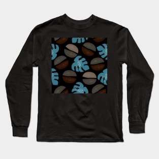 Abstract Leaf Long Sleeve T-Shirt